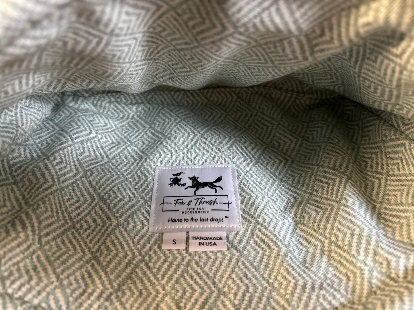 Teal Leaves Tea Cozy