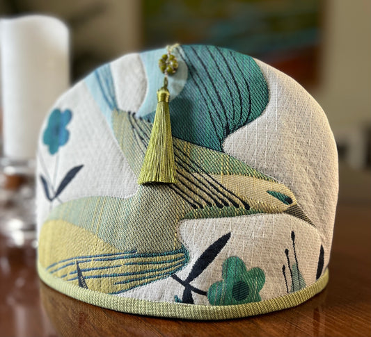 Soaring Conversation small tea cozy